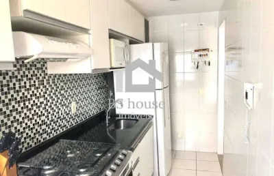 Apartamento 2 dormitórios, lazer completo,1 vaga - vila eldizia