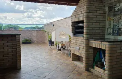 Cobertura 140 m², 3 dormitórios e 2 vagas - jd. santo antonio