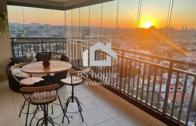 Apartamento varanda gourmet, 3 dormitórios, 128 m² - jardim são caetano