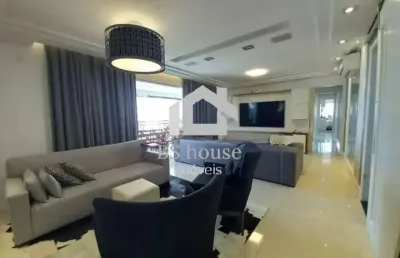 Apartamento com varanda gourmet, 4 dormitórios - 172 m² jardim são caetano