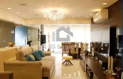 Apartamento varanda gourmet de 3 dormitórios com 125 m² jardim são caetano