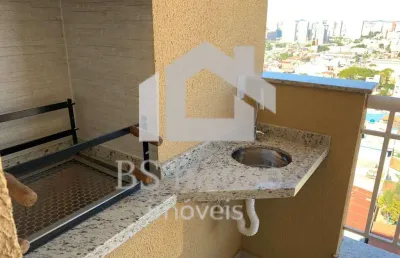 Apartamento com varanda gourmet e lazer - campestre