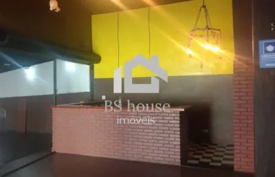 Salão comercial 110m² - trifásico - valparaíso - santo andré