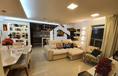 Apartamento alto padrão, varanda gourmet, vista privilegiada