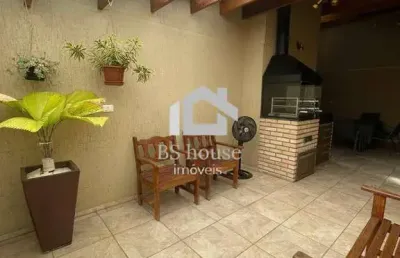 Cobertura à venda com 160 m², espaço gourmet, no bairro casa branca