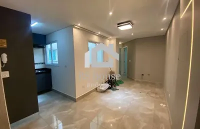Cobertura 108m² para locação 2 dormitórios, 1 vaga - bairro campestre