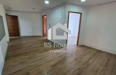 Sala comercial para locação com 95m² no bairro jardim - santo andré