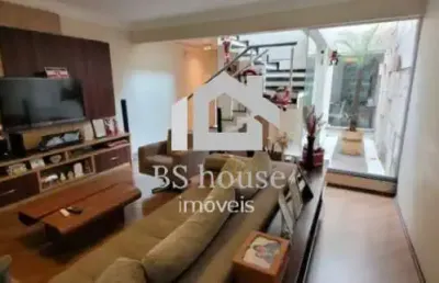Sobrado com 3 dormitórios e 4 banheiros, 197 m² - campestre