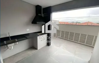 Apartamento garden, novo, 3 dormitórios, 2 vagas, 113m², jardim são caetano