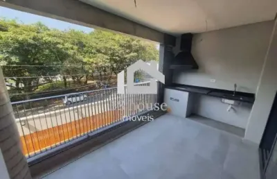 Apartamento varanda gourmet, 3 dormitórios 3 vagas 144m² jardim são caetano