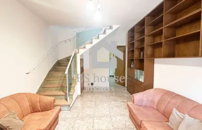 Sobrado com planejados para locação com 116m² - bairro jardim - santo andré