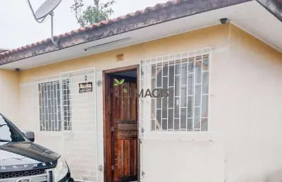 Casa à venda com churrasqueira  saint etiene, matinhos - pr