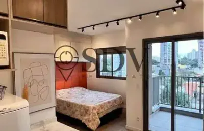 Apartamento com 1 quarto para alugar na rua alexandre dumas, 330, chácara santo antônio, são paulo por r$ 2.390