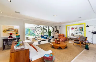 Apartamento com 6 quartos à venda na avenida sabiá, 133, moema, são paulo por r$ 12.900.000