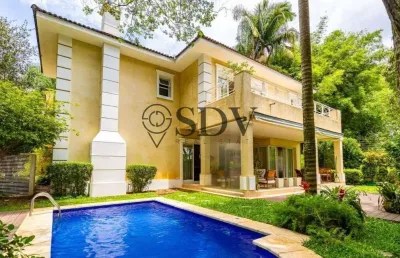 Casa em condomínio fechado com 4 quartos à venda na rua job lane, 811, jardim petrópolis, são paulo por r$ 7.880.000