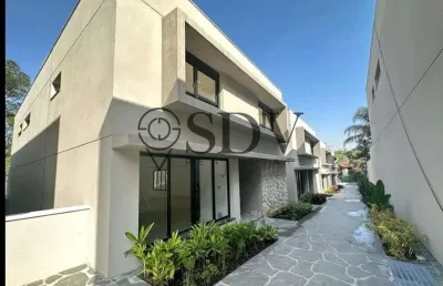 Casa em condomínio fechado com 4 quartos à venda na alameda calicut, 72, chácara santo antônio, são paulo por r$ 9.900.000