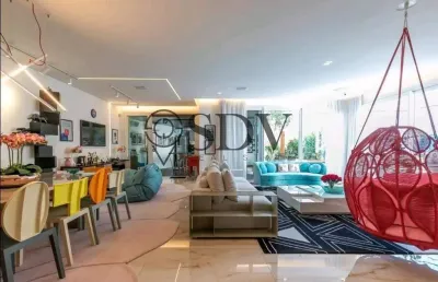 Casa em condomínio fechado com 5 quartos à venda na rua job lane, 590, jardim petrópolis, são paulo por r$ 5.140.000