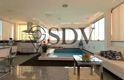 Cobertura com 3 quartos para alugar na rua piracuama, 316, perdizes, são paulo por r$ 15.000