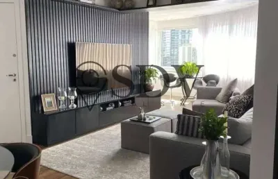 Apartamento com 2 quartos à venda na rua barão do triunfo, 786, brooklin, são paulo por r$ 1.500.000