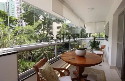 Apartamento com 4 quartos à venda na avenida jamaris, 840, moema, são paulo por r$ 3.250.000