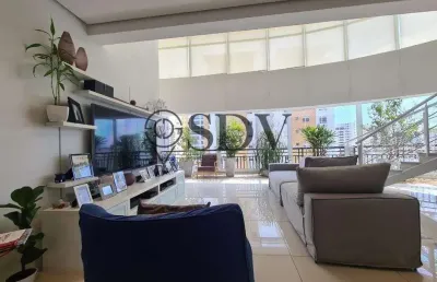 Cobertura com 4 quartos à venda na rua antônio de macedo soares, 970, campo belo, são paulo por r$ 4.260.000
