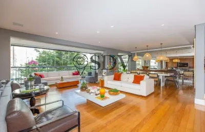 Apartamento com 4 quartos à venda na rua coronel artur de paula ferreira, 132, vila nova conceição, são paulo por r$ 9.300.000