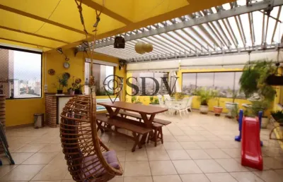Cobertura com 3 quartos à venda na rua gama lobo, 1565, vila dom pedro i, são paulo por r$ 2.000.000