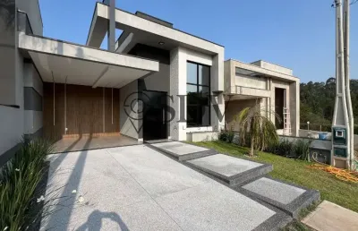 Casa em condomínio fechado com 3 quartos à venda na francisco de aquino, 26, loteamento park gran reserve, indaiatuba por r$ 1.195.000