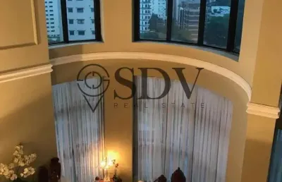 Cobertura com 4 quartos à venda na alameda dos arapanés, 161, moema, são paulo por r$ 9.700.000