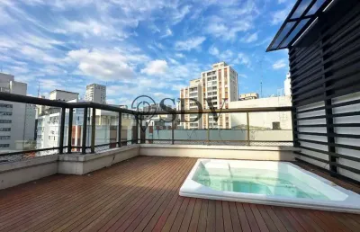 Cobertura com 2 quartos à venda na rua tatuí, 547, jardim paulista, são paulo por r$ 4.900.000