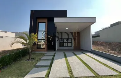 Casa em condomínio fechado com 3 quartos à venda na maria inês rodrigues, 32, loteamento park gran reserve, indaiatuba por r$ 1.245.000