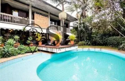 Casa com 4 quartos à venda na avenida lopes de azevedo, 1550, jardim guedala, são paulo por r$ 4.400.000