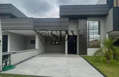 Casa em condomínio fechado com 3 quartos à venda na rua josé milanesi, 1131, loteamento park gran reserve, indaiatuba por r$ 1.145.000