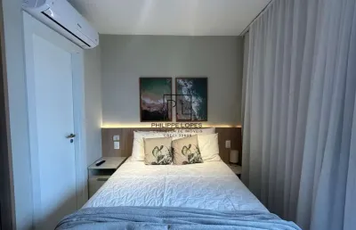 Studio moderno e sofisticado para locação no caminho das árvores!