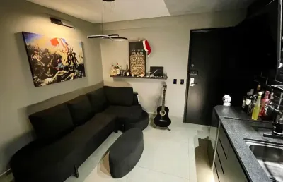 Lindo flat de um quartos e uma suíte - setor pedro ludovico !!!