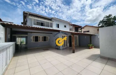 Casa com 4 dormitórios à venda, 400 m² por r$ 2.550.000,00 - barra da tijuca - rio de janeiro/rj