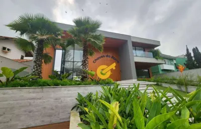 Casa com 5 dormitórios à venda, 1400 m² por r$ 19.600.000,00 - barra da tijuca - rio de janeiro/rj