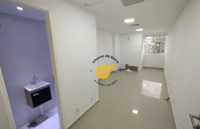 Sala à venda na abelardo bueno, 22 m² por r$ 115.000 - barra olímpica - rio de janeiro/rj
