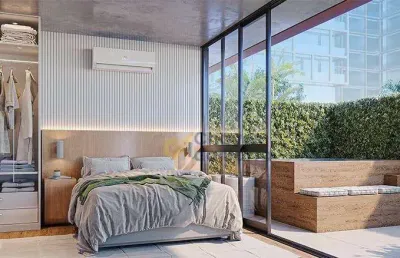 Double suíte a venda com 41m2  por r$448.360 na barra  da tijuca