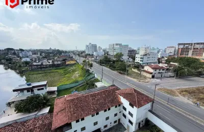 Aluguel anual - apartamento mobiliado na enseada azul com vista panorâmica para a lagoa e localização privilegiada em guarapari/es.