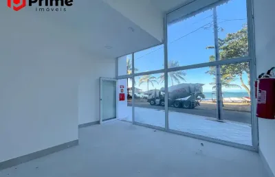 Loja disponível para locação anual de frente para a praia da cerca em guarapari/es. marque uma visita e solicite as condições desta locação.
