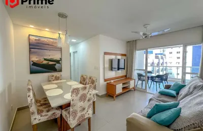 Apartamento de 2 quartos sendo 1 suíte, varanda e lazer completo à venda, na segunda quadra do mar da praia do morro em guarapari/es. confira!
