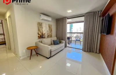 Apartamento de 2 quartos sendo 1 suíte a venda na praia do morro em prédio a beira mar com lazer completo na cobertura