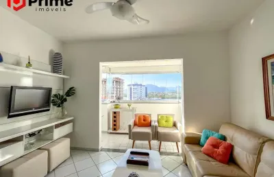 Apartamento à venda no centro de guarapari/es de 2 quartos, semi-mobiliado, elevador, portaria 24h e vaga de garagem. é você perto de tudo!