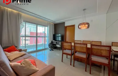Apartamento mobiliado com excelente localização e lazer completo à venda no centro de guarapari/es. agende já a sua visita!