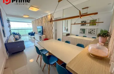 Excelente apartamento de 4 quartos de frente para o mar à venda na enseada azul em novo guarapari/es. marque uma visita e se surpreenda!