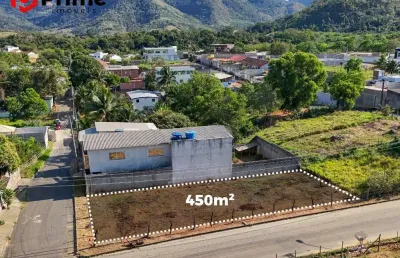Terreno de 450m² à venda no bairro de fátima, guarapari - es, próximo à rodovia, ótimo para construção de casas em área residencial.