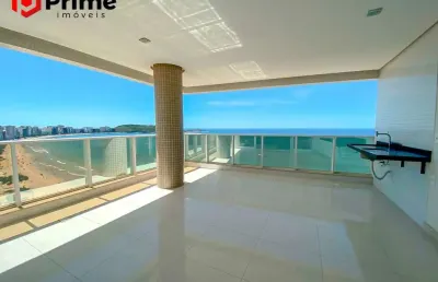 Excelente apartamento de 3 quartos à venda de frente para o mar na praia do morro em guarapari/es. marque uma visita e se encante!