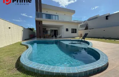 O seu refúgio está aqui! espetacular casa no boulevard lagoa, o maior empreendimento horizontal do espírito santo.