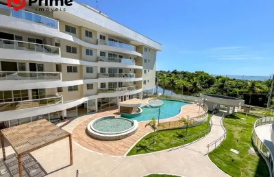 Apartamento novo em nova guarapari/es - frente para a lagoa - 3 quartos, 2 vagas de garagem e lazer completo. entrega para dezembro de 2o23.